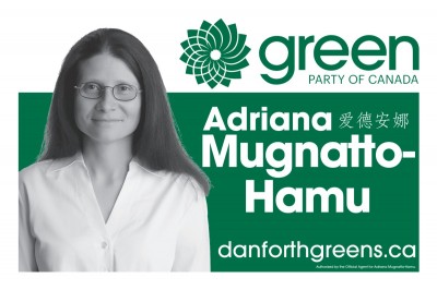 Toronto-Danforth candidate lawn sign (small)