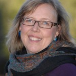 Elizabeth May in a scarf