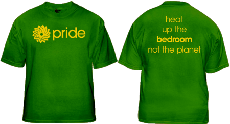 Toronto-Danforth Green Party Gay Pride T-Shirt