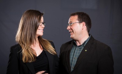 Rachel Power and Mike Schreiner see eye-to-eye